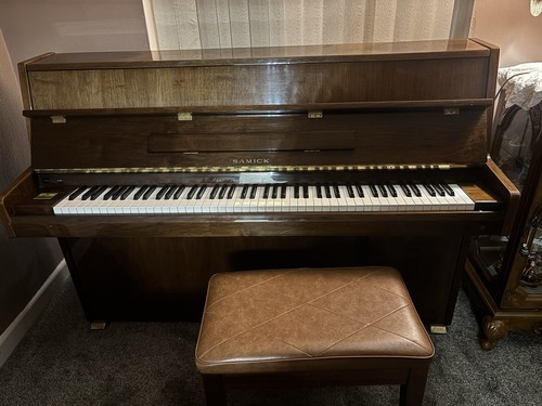 Upright samick 105 piano with - upright,