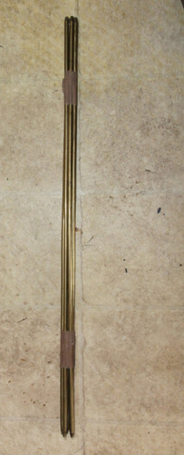 Vintage brass stair rods 5 - brass, x