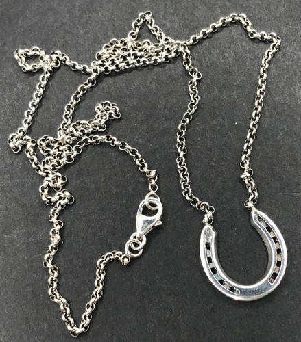 Horseshoe pendant necklace - horseshoe,