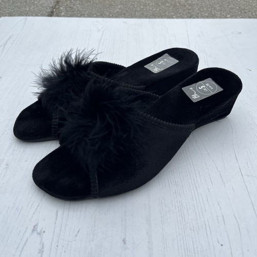 Vintage bhs black velvet - black, &