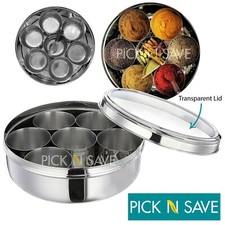 9pc Authentic Indian Spice Box