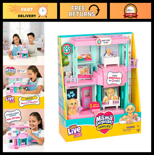 Pet vet playset mama - vet,