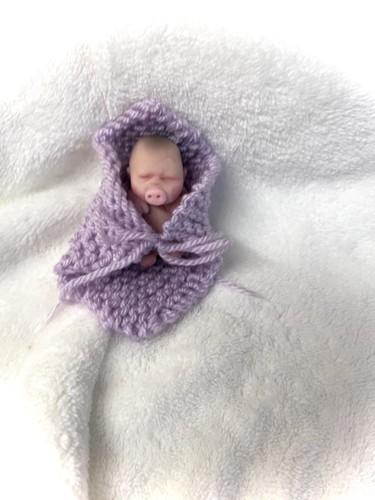 Hand sculpted baby polymer