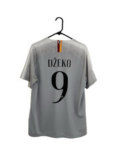 AS Roma Dzeko #9 2018/19 Large Away Shirt Excellent Condition