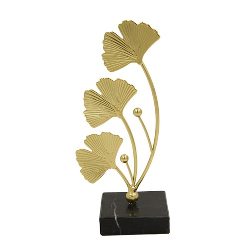 Metal leaf sculpture - leaf,