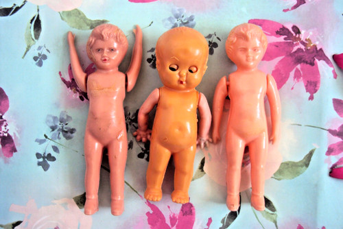 Small vintage doll - small,