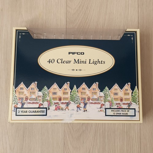 Pifco clear mini christmas - mini,