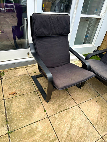Ikea poäng chair and - chair,