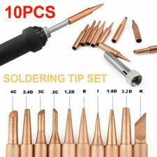 10PCS 900M Soldering Iron Tip