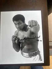 Muhammad Ali Signed 8x10 1999