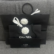 Authentic Chanel 2x Gift Bag
