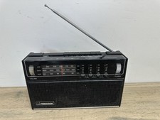 Vintage Ferguson Model 3RO2 LW MW VHF 3 Band Radio Tested & Working Black