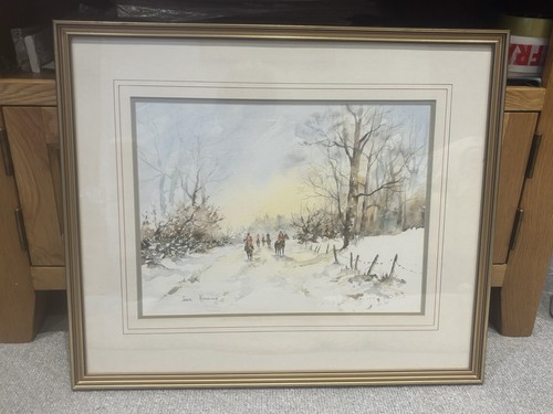 Winter fun signed by - by, the