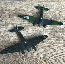 Diecast Pair of WW2 Heinkel He 111 Bombers.