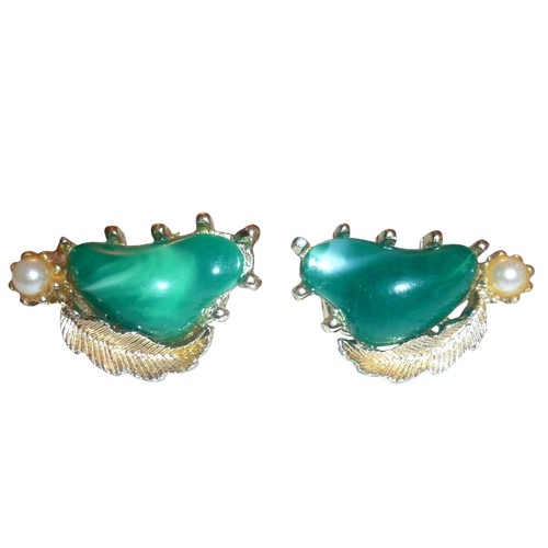 Vintage signed coro green - vintage,