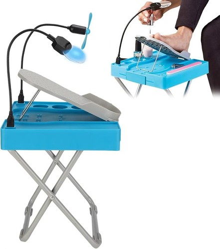 Adjustable pedicure foot rest - foot,