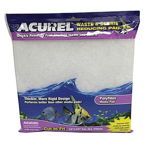 Acurel poly fiber pad - poly, 18"x10"