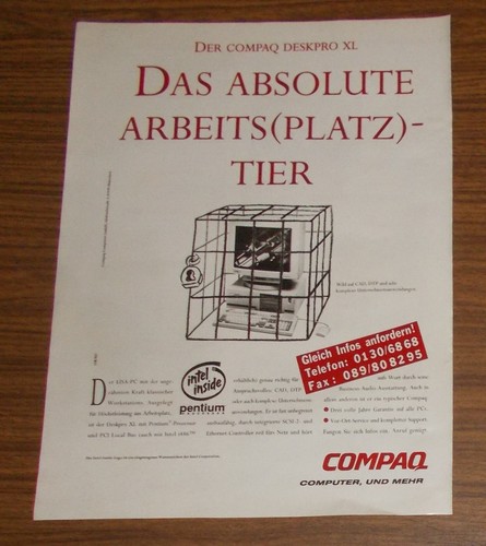 Rare advertising compaq - rare,
