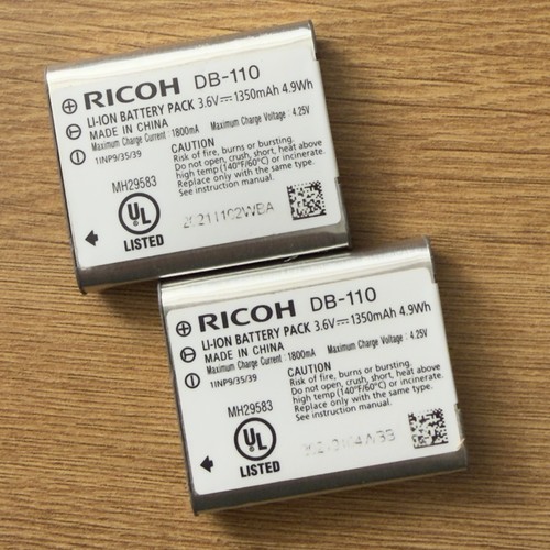 Ricoh 110 li - 2x, li-ion