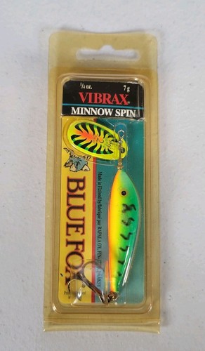 Vintage blue fox - fox, minnow