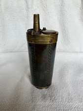 Antique Early Three way powder flask for Duelling Pistols 