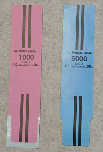 Parex bank currency straps - parex,