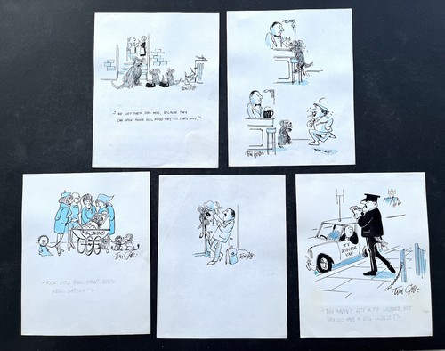 Original cartoons toni goffe - original,