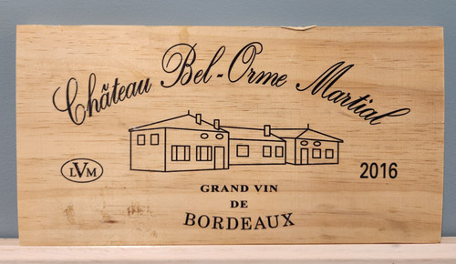 2016 chateau bel orme - bel,