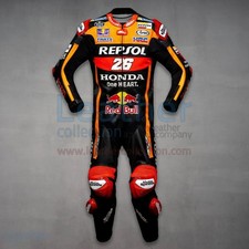 Honda Repsol Dani Pedrosa Motorbike Racing Leather Motorcycle Riding Suit