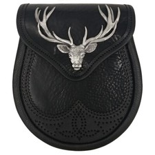 Highland Scottish Black Stag