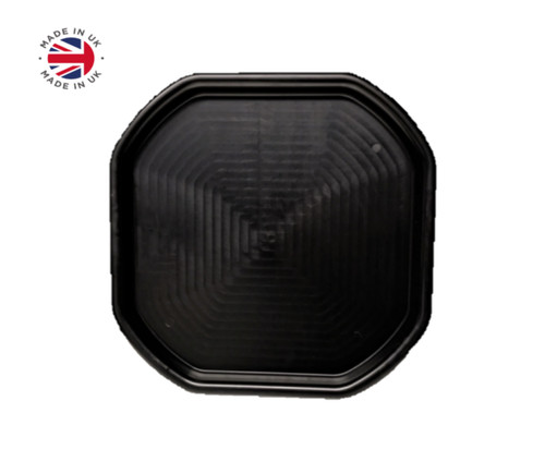 Black small mini plastic - black,