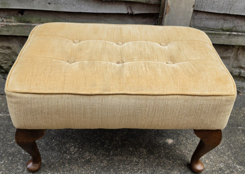 Vintage beige draylon - beige,