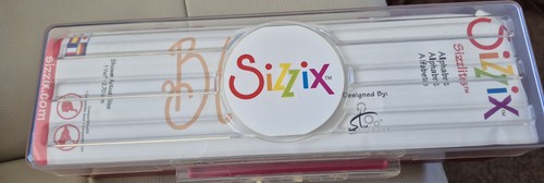 Sizzix alphabet dies - alphabet,