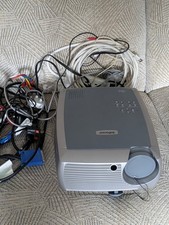 InFocus X2 Projector With Leads And Jessops Projector Screen Both In Good Cond