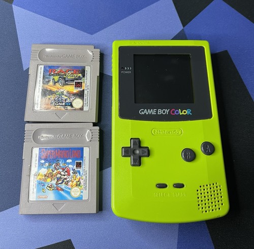 Gameboy color lime green game - lime,