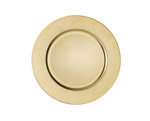Gold charger plates set - charger,