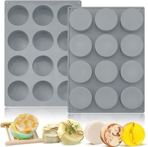 Round soap silicone - soap, 2.1
