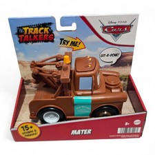 Disney Pixar Cars Track Talkers MATER | 15+ Sounds & Phrases | Mattel | New