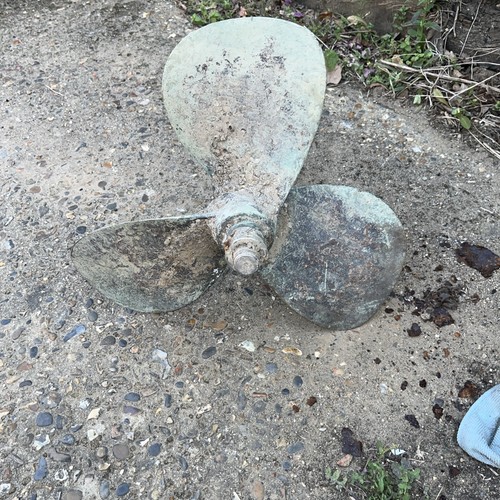 Bronze boat propeller - boat, 15”