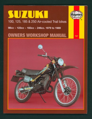 Haynes suzuki trail - bikes, ts