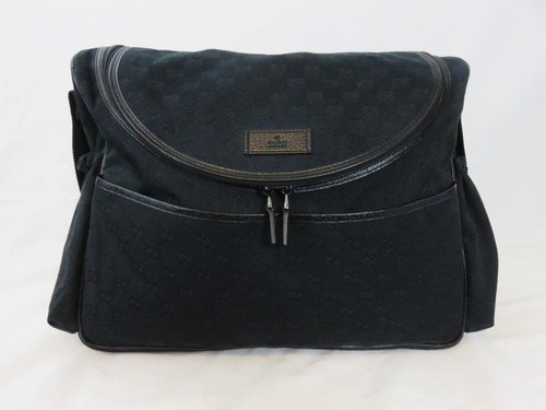 Gucci black diaper - gg,