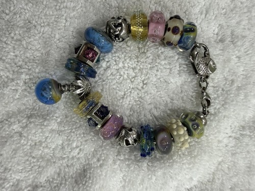 Trollbeads inch charm - trollbeads, ss