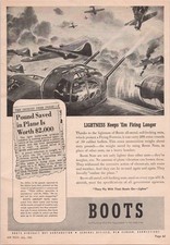 1943 Boots Aircraft Nut WWII