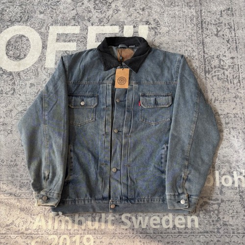 Stussy levi embossed - x, denim