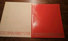 1984 Chevrolet C4 Corvette GM Dealership Sales Brochure Book & Poster OEM 