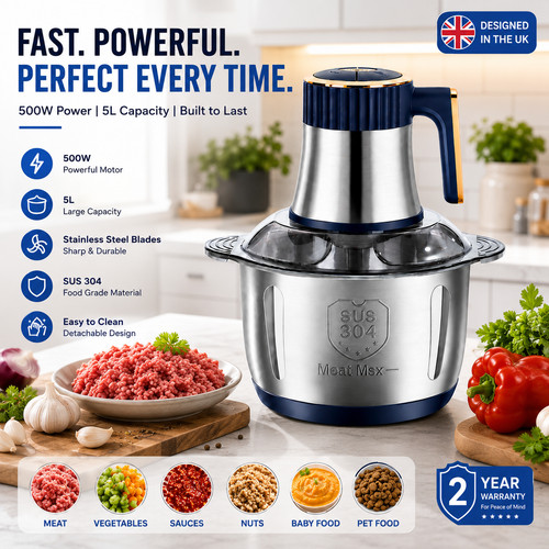 Electric food processor - food,