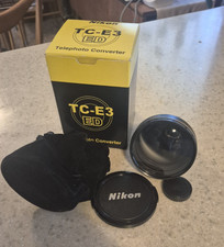 Nikon Tele Converter TC-E3ED 3x Near Mint for COOLPIX 4300 4500 P5100 Y2208