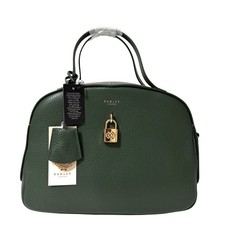 RADLEY Handbag Green Leather