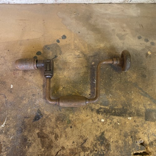 Vintage hand brace - hand, tool