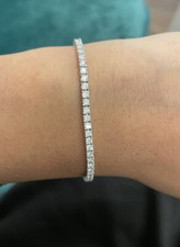  18k white gold - 3.25 Ct